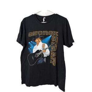 George Strait Black The Cowboy Rides Away Concert Tour T-Shirt Men’s Size Large